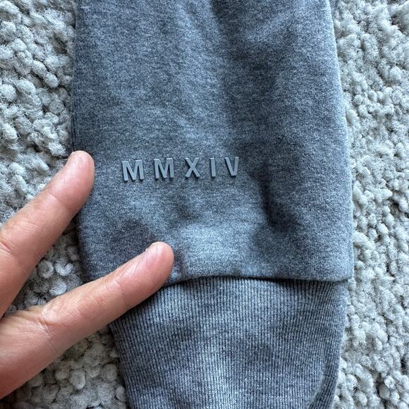 Men's YoungLA YoungLA Thick#450 Cloud Foam Long Sleeve,  XL, NWT, NARDO GREY - Picture 4 of 6